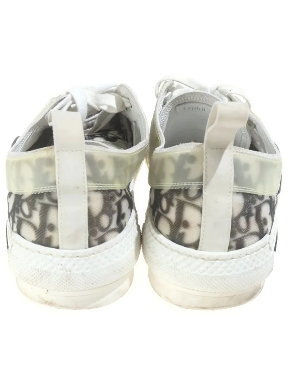 Dior Low Top Oblique Low Cut Sneakers White